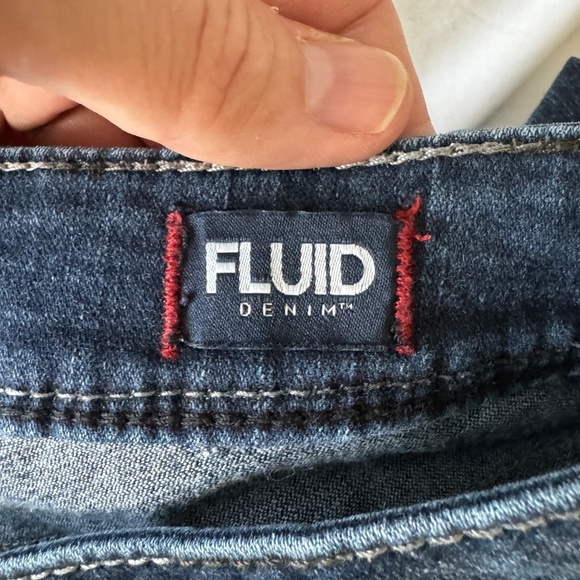 Silver Jeans Women's AIKO Skinny Dark Wash Fluid Denim Jeans 28 Ankle Zipper - Picture 6 of 16